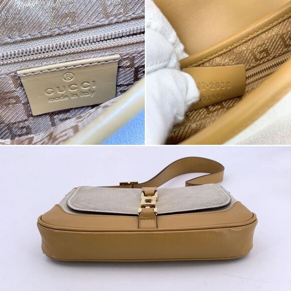 Gucci Suede Hobos Jackie - Picture 6 of 6